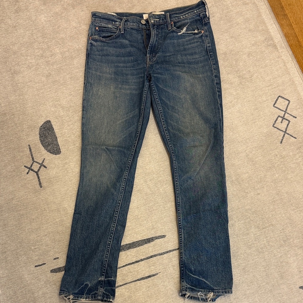 Mother Blue Denim Jeans